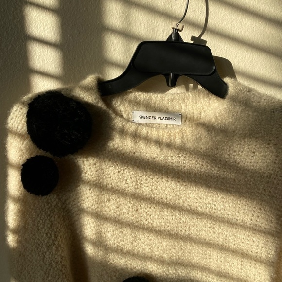 Spencer Vladimir Women's Mariko Pullover Sweater Cashmere Blend - Picture 4 of 7